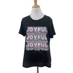 Spiritual Gangster Shirt Women S Small Charcoal Joyful Graphic Short Sleeve Tee